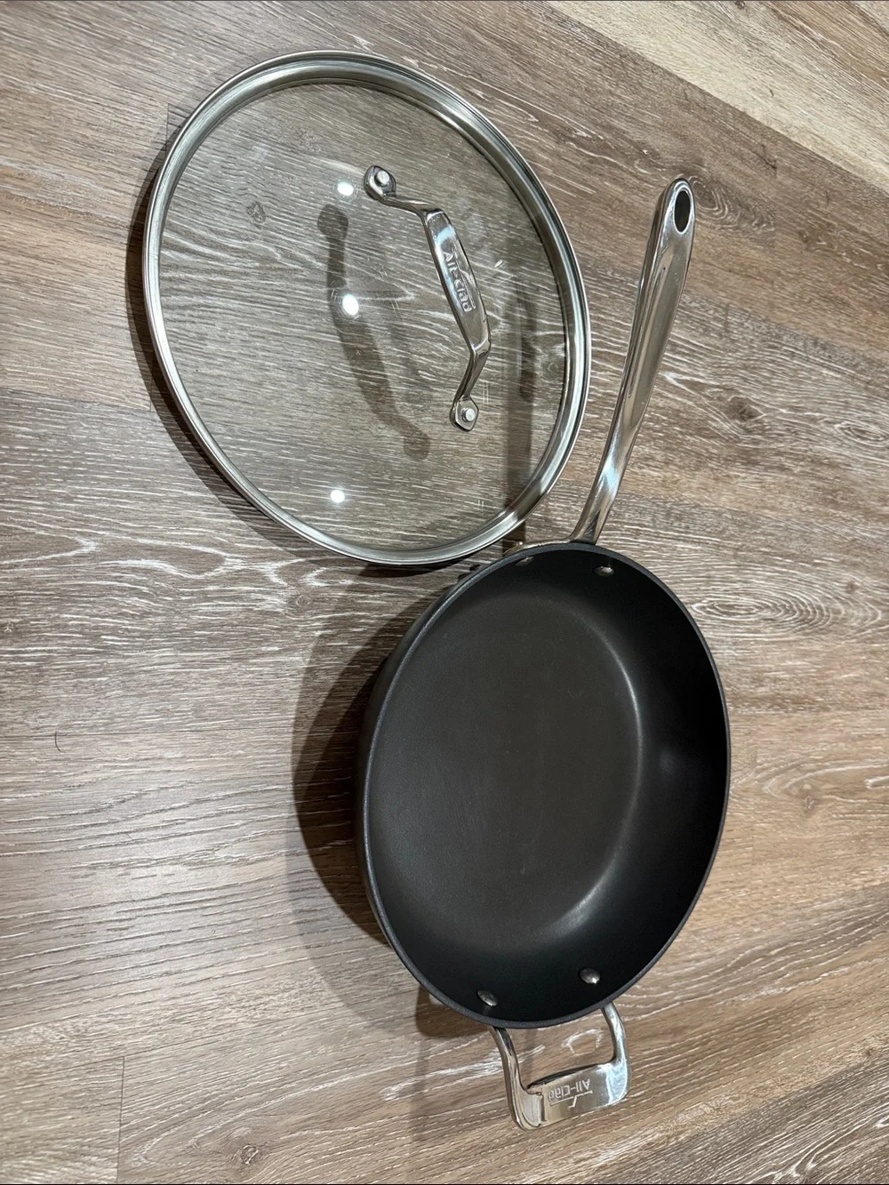 10.5 Inch All-Clad Nonstick Pan with Lid
